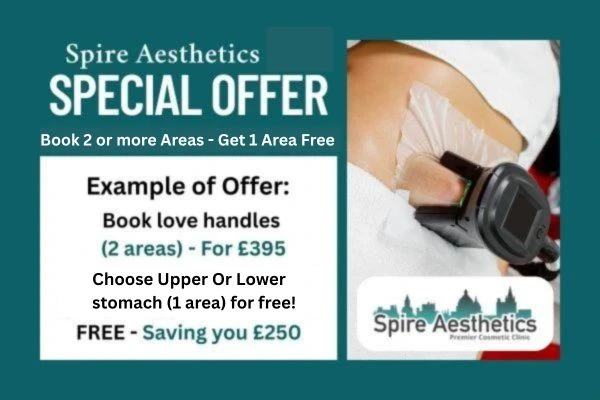 Fat Freezing Promotion Merthyr Tydfil from Spire Aesthetics - Book Today!